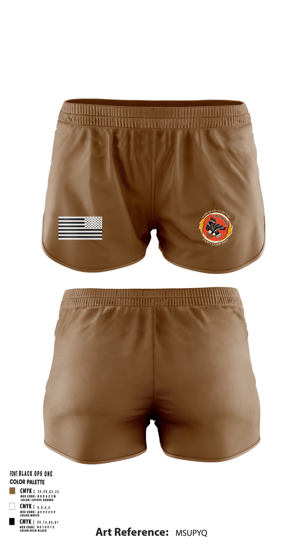 Ranger Panties, Fury company, Army, Teamtime, Team time, sublimation, custom sports apparel, team uniforms, spirit wear, spiritwear, sports uniforms, custom shirts, team store, custom team store, fundraiser sports, apparel fundraiser