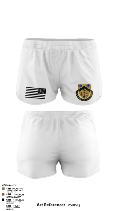 880th Quartermaster Company 80269205 Ranger Panties - 102