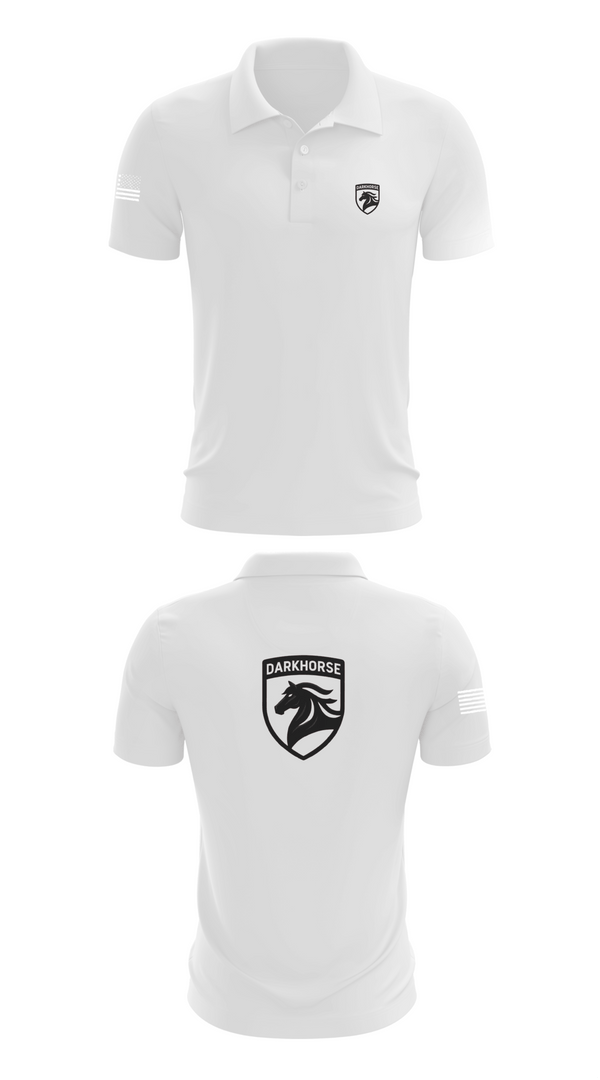 Short Sleeve Performance Polo, DARKHORSE, , Teamtime, Team time, sublimation, custom sports apparel, team uniforms, spirit wear, spiritwear, sports uniforms, custom shirts, team store, custom team store, fundraiser sports, apparel fundraiser