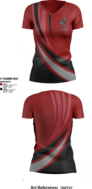 Womens Short Sleeve Vneck Shirt, Chatham High School Volleyball, Women's Volleyball, Teamtime, Team time, sublimation, custom sports apparel, team uniforms, spirit wear, spiritwear, sports uniforms, custom shirts, team store, custom team store, fundraiser sports, apparel fundraiser