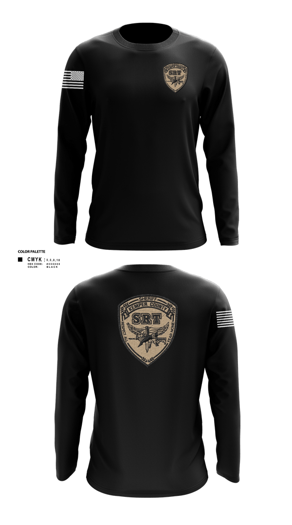 Long Sleeve Performance Shirt, Kemper County Sheriff’s Office, Police, Teamtime, Team time, sublimation, custom sports apparel, team uniforms, spirit wear, spiritwear, sports uniforms, custom shirts, team store, custom team store, fundraiser sports, apparel fundraiser