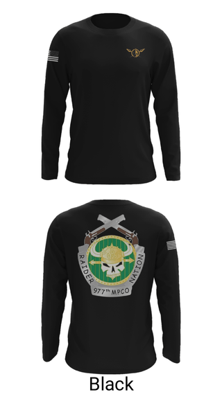 Long Sleeve Performance Shirt, 977 MP CO, Army, Teamtime, Team time, sublimation, custom sports apparel, team uniforms, spirit wear, spiritwear, sports uniforms, custom shirts, team store, custom team store, fundraiser sports, apparel fundraiser