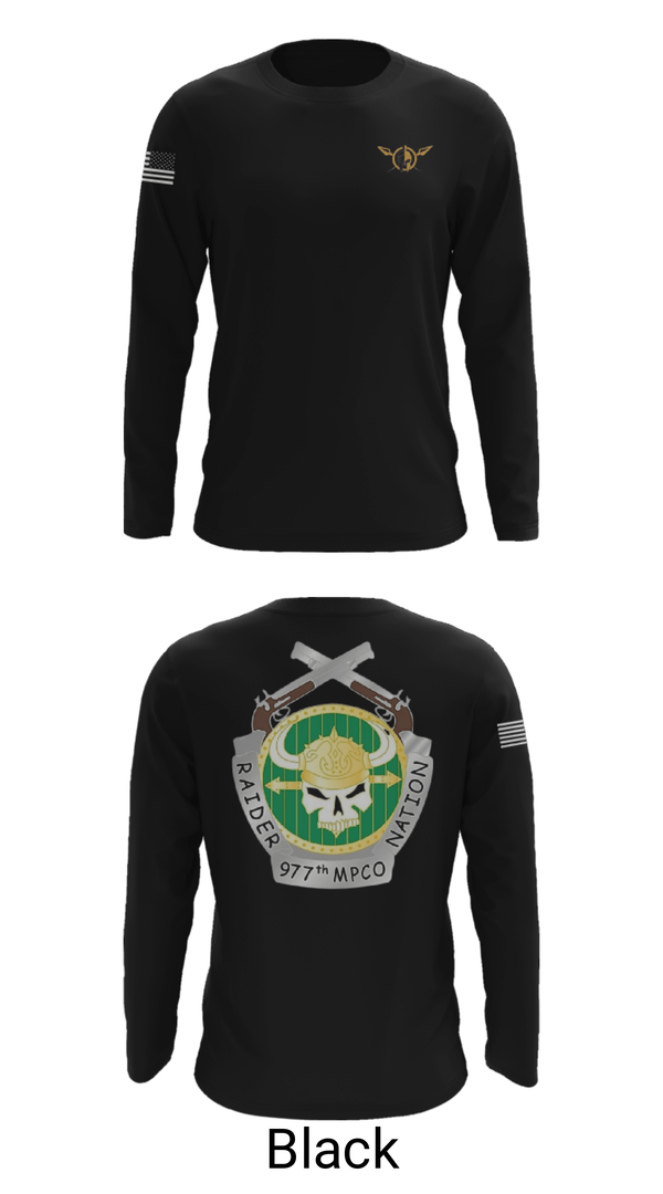 Long Sleeve Performance Shirt, 977 MP CO, Army, Teamtime, Team time, sublimation, custom sports apparel, team uniforms, spirit wear, spiritwear, sports uniforms, custom shirts, team store, custom team store, fundraiser sports, apparel fundraiser
