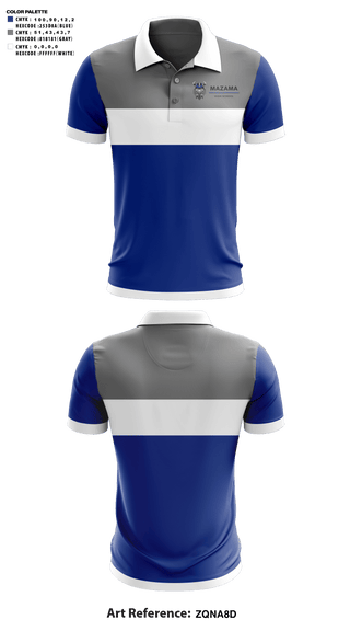 Short Sleeve Performance Polo, Mazama High School Golf, Golf, Teamtime, Team time, sublimation, custom sports apparel, team uniforms, spirit wear, spiritwear, sports uniforms, custom shirts, team store, custom team store, fundraiser sports, apparel fundraiser