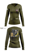 2D LAAD Women's Long Sleeve V-neck Shirt - 2