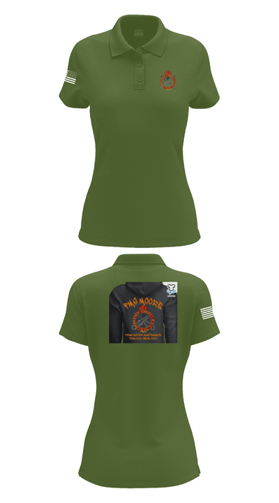 FMS Moore 83066116 Women's Short Sleeve Performance Polo  - 55
