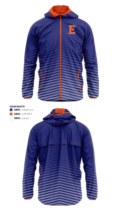 Edison High School Cross Country 82942020 Windbreaker - 40