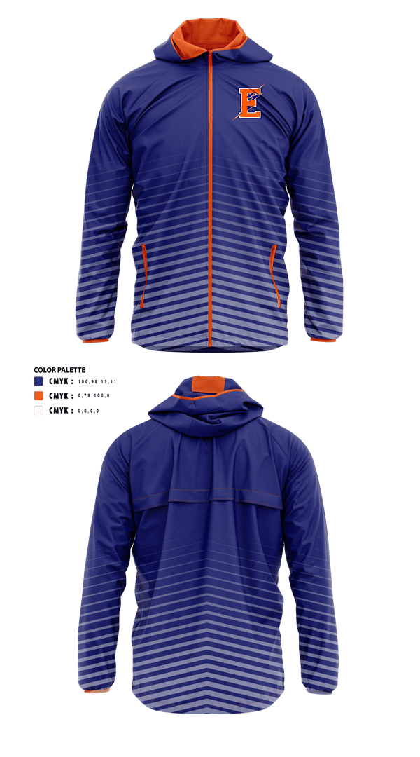 Windbreaker, Edison High School Cross Country, Cross Country, Teamtime, Team time, sublimation, custom sports apparel, team uniforms, spirit wear, spiritwear, sports uniforms, custom shirts, team store, custom team store, fundraiser sports, apparel fundraiser