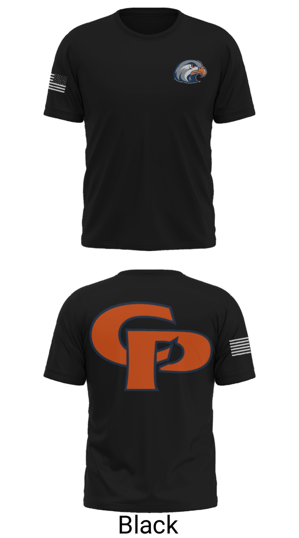 Old School Cotton Feel Shirt, College Place High School Cross Country, Cross Country, Teamtime, Team time, sublimation, custom sports apparel, team uniforms, spirit wear, spiritwear, sports uniforms, custom shirts, team store, custom team store, fundraiser sports, apparel fundraiser