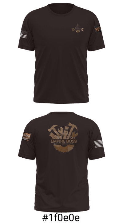 Empire Boss Hardwood & Flooring, INC 94656341 Short Sleeve Performance Shirt - 19