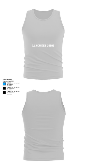 Tank Top, Lancaster lobos, Women's Basketball, Teamtime, Team time, sublimation, custom sports apparel, team uniforms, spirit wear, spiritwear, sports uniforms, custom shirts, team store, custom team store, fundraiser sports, apparel fundraiser
