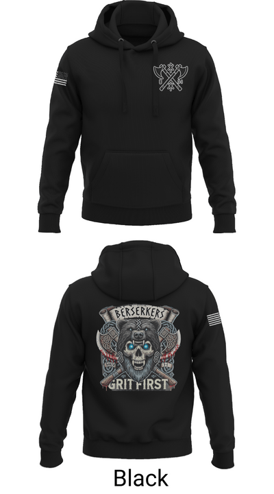 Baker 3-509th 3rd Plt 1st squad 60073036 Hoodie - 38