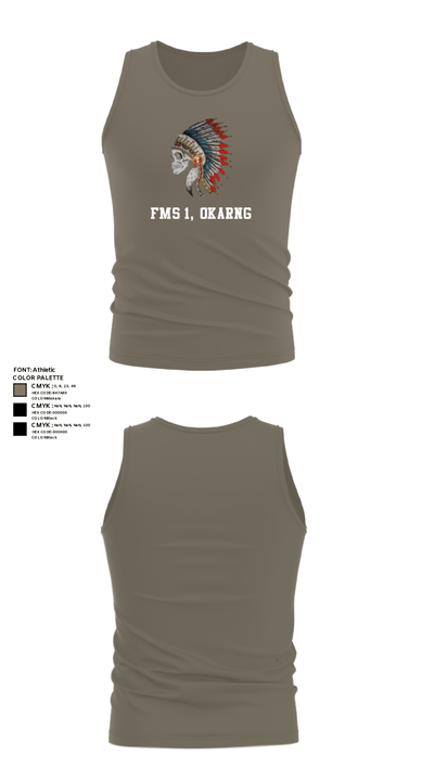 FMS 1, OKARNG 20204603 Tank Top - 75