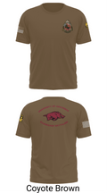 University of Arkansas Army ROTC - Razorback Battalion 15416563 Old School Cotton Feel Shirt - 10