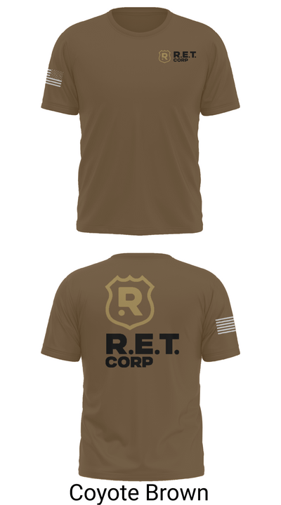RET CORP 33326250 Short Sleeve Performance Shirt - 15