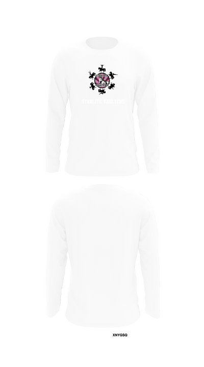 Starlite Vaulters 9776462 Long Sleeve Performance Shirt 8