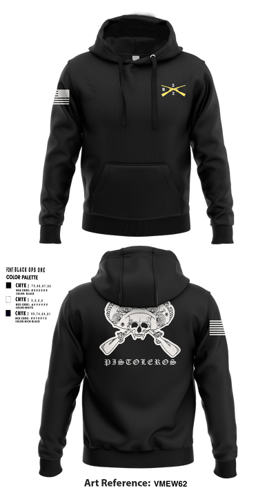 Los Pistoleros 43095637 Hoodie - 2