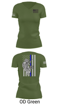 904th MP Det Military Working Dog 45495596 Women's Short Sleeve V-neck Shirt - 48