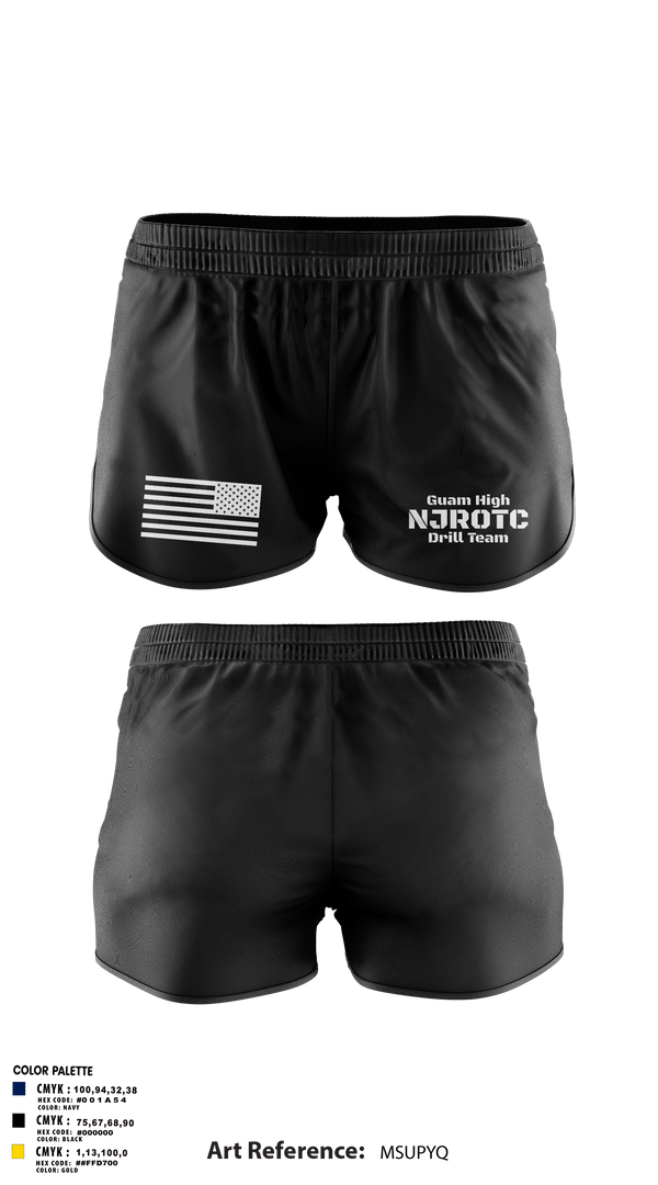 Ranger Panties, Guam High NJROTC Drill Team, , Teamtime, Team time, sublimation, custom sports apparel, team uniforms, spirit wear, spiritwear, sports uniforms, custom shirts, team store, custom team store, fundraiser sports, apparel fundraiser