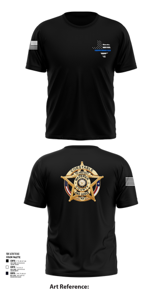 Short Sleeve Performance Shirt, Maverick County Constable PCT 4, , Teamtime, Team time, sublimation, custom sports apparel, team uniforms, spirit wear, spiritwear, sports uniforms, custom shirts, team store, custom team store, fundraiser sports, apparel fundraiser