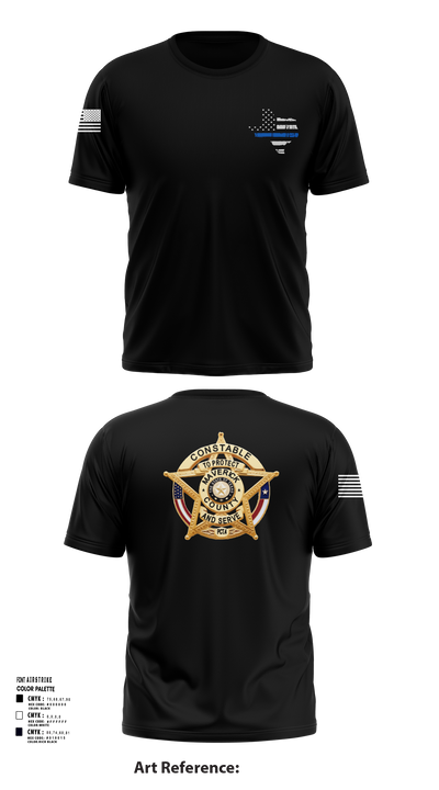 Maverick County Constable PCT 4 23255361 Short Sleeve Performance Shirt - 105