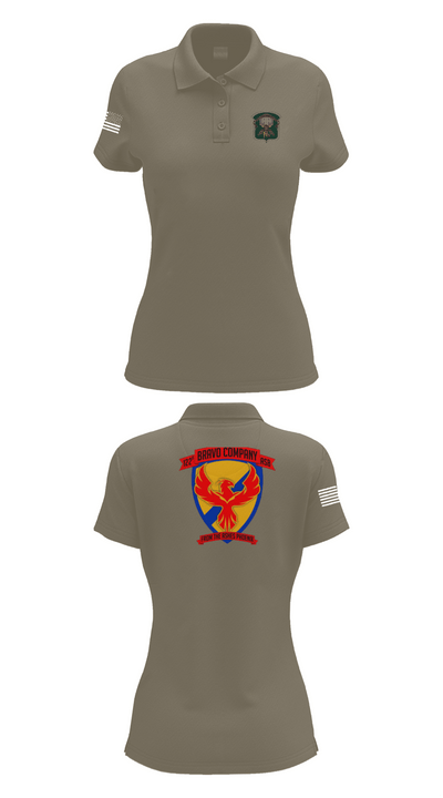 B-Co 122 ASB 42840392 Women's Short Sleeve Performance Polo  - 75