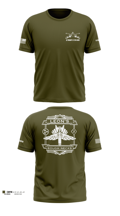 Q TROOP 2/278 ACR 39002186 Short Sleeve Performance Shirt - 11