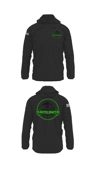Windbreaker, Thriving Grounds Landscaping, , Teamtime, Team time, sublimation, custom sports apparel, team uniforms, spirit wear, spiritwear, sports uniforms, custom shirts, team store, custom team store, fundraiser sports, apparel fundraiser