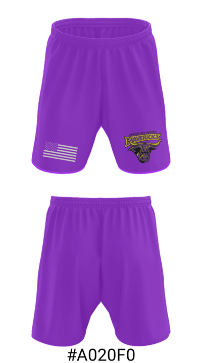 Minnesota State University Mankato Baseball 62167933 Athletic Shorts With Pockets - 15