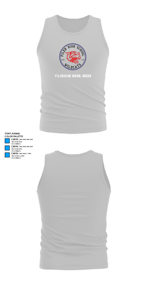 Tank Top, Filer High School Soccer, Men's Soccer, Teamtime, Team time, sublimation, custom sports apparel, team uniforms, spirit wear, spiritwear, sports uniforms, custom shirts, team store, custom team store, fundraiser sports, apparel fundraiser