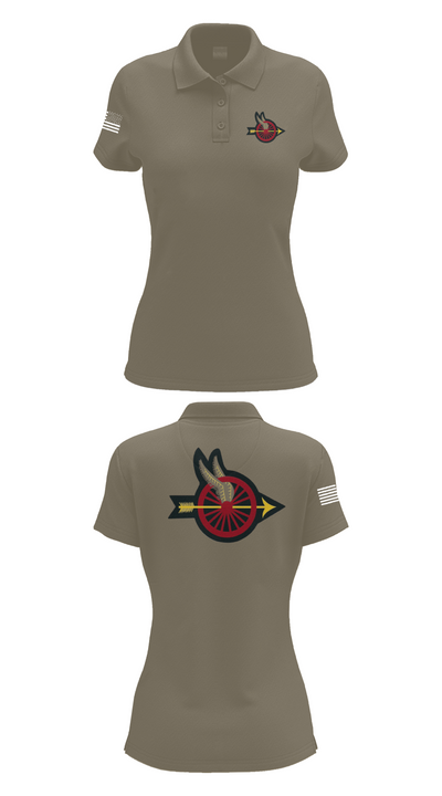 Jefferson Area Motor Squad 38123236 Women's Short Sleeve Performance Polo  - 71