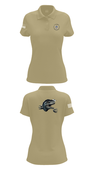 Womens Short Sleeve Performance Polo, Seminar 3, Army, Teamtime, Team time, sublimation, custom sports apparel, team uniforms, spirit wear, spiritwear, sports uniforms, custom shirts, team store, custom team store, fundraiser sports, apparel fundraiser