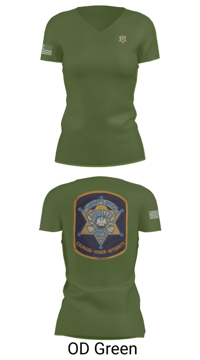 Criminal Investigation 3938601 Women's Short Sleeve V-neck Shirt - 46