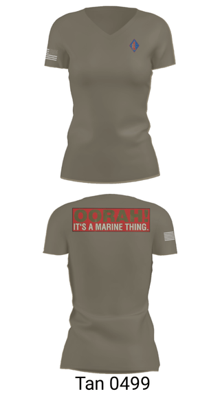 Women's Short Sleeve Vneck Shirt, 1st Marine Regiment, Marines, Teamtime, Team time, sublimation, custom sports apparel, team uniforms, spirit wear, spiritwear, sports uniforms, custom shirts, team store, custom team store, fundraiser sports, apparel fundraiser