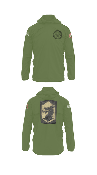 Windbreaker, 445 Chemical Company, National Guard, Teamtime, Team time, sublimation, custom sports apparel, team uniforms, spirit wear, spiritwear, sports uniforms, custom shirts, team store, custom team store, fundraiser sports, apparel fundraiser