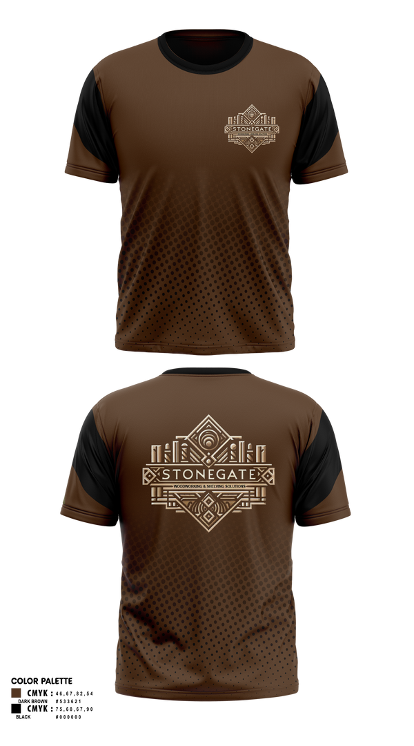 Short Sleeve Performance Shirt, STONEGATE, , Teamtime, Team time, sublimation, custom sports apparel, team uniforms, spirit wear, spiritwear, sports uniforms, custom shirts, team store, custom team store, fundraiser sports, apparel fundraiser