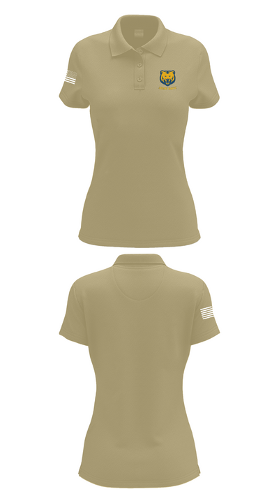 UNC BEARS 8989709 Women's Short Sleeve Performance Polo  - 95