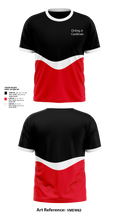 Orting Jr Cardinals 66929209 Short Sleeve Performance Shirt - 1