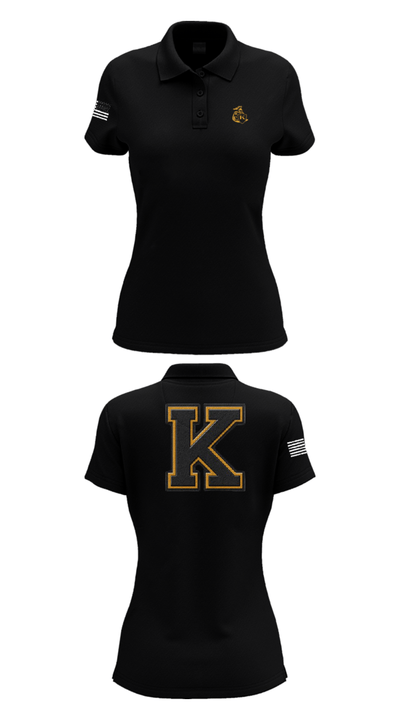 Floyd E Kellam High School Cross Country 93737190 Women's Short Sleeve Performance Polo  - 36