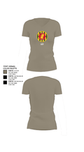 127 37504104 Women's Short Sleeve V-neck Shirt - 64