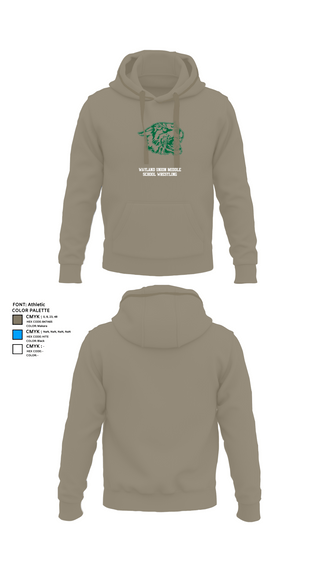 Hoodie, Wayland Union Middle School Wrestling, Wrestling, Teamtime, Team time, sublimation, custom sports apparel, team uniforms, spirit wear, spiritwear, sports uniforms, custom shirts, team store, custom team store, fundraiser sports, apparel fundraiser