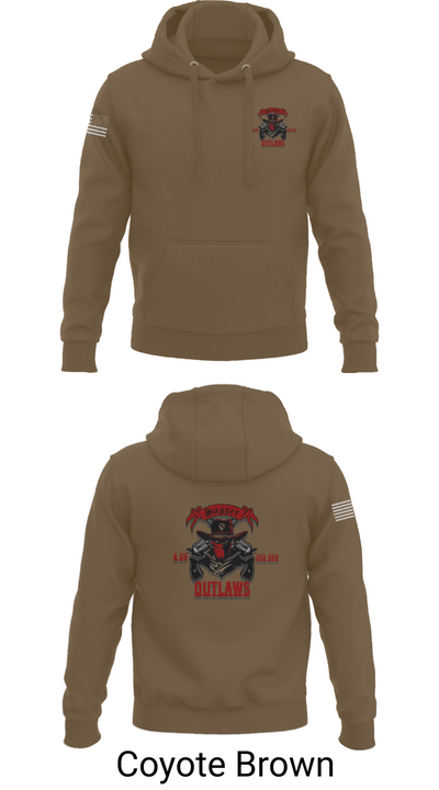 1st Cav 3rd BEB ACO “Outlaw” 26050873 Hoodie - 18