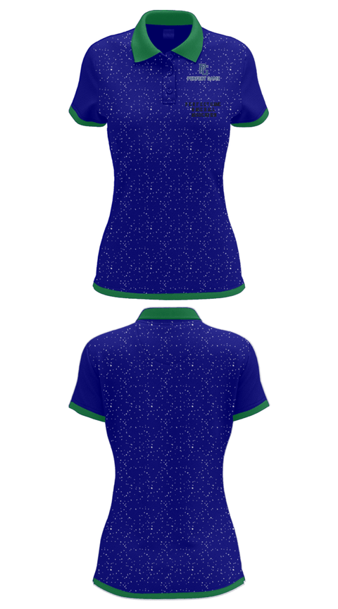 Women's Short Sleeve Performance Polo, Perfect Game Baseball Association, Baseball, Teamtime, Team time, sublimation, custom sports apparel, team uniforms, spirit wear, spiritwear, sports uniforms, custom shirts, team store, custom team store, fundraiser sports, apparel fundraiser