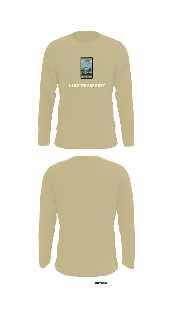 Long Sleeve Performance Shirt, Landing Support, Marines, Teamtime, Team time, sublimation, custom sports apparel, team uniforms, spirit wear, spiritwear, sports uniforms, custom shirts, team store, custom team store, fundraiser sports, apparel fundraiser