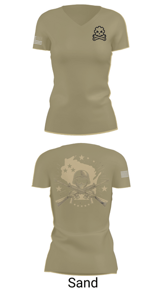 Womens Short Sleeve Vneck Shirt, 377th SMC, Army, Teamtime, Team time, sublimation, custom sports apparel, team uniforms, spirit wear, spiritwear, sports uniforms, custom shirts, team store, custom team store, fundraiser sports, apparel fundraiser