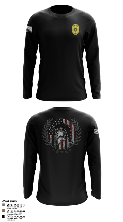 Charlie Squad 41668250 Long Sleeve Performance Shirt - 3
