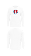 Open Door Christian Schools 18810583 Long Sleeve Performance Shirt - 8