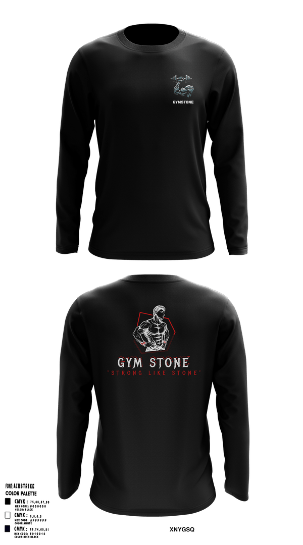Long Sleeve Performance Shirt, GymStone, , Teamtime, Team time, sublimation, custom sports apparel, team uniforms, spirit wear, spiritwear, sports uniforms, custom shirts, team store, custom team store, fundraiser sports, apparel fundraiser