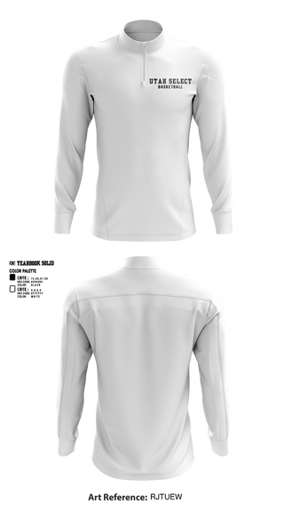 Quarter Zip Jacket, Utah Select Basketball, Cheer, Teamtime, Team time, sublimation, custom sports apparel, team uniforms, spirit wear, spiritwear, sports uniforms, custom shirts, team store, custom team store, fundraiser sports, apparel fundraiser