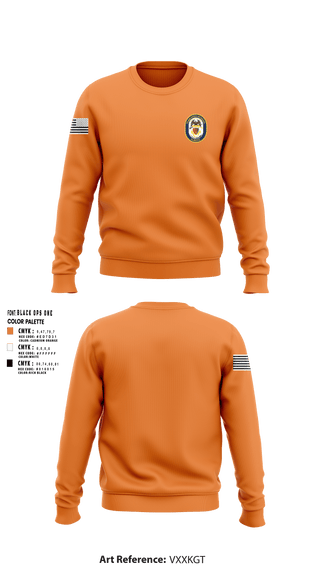 Crew Neck Sweatshirt, Tabb NJROTC, Navy, Teamtime, Team time, sublimation, custom sports apparel, team uniforms, spirit wear, spiritwear, sports uniforms, custom shirts, team store, custom team store, fundraiser sports, apparel fundraiser